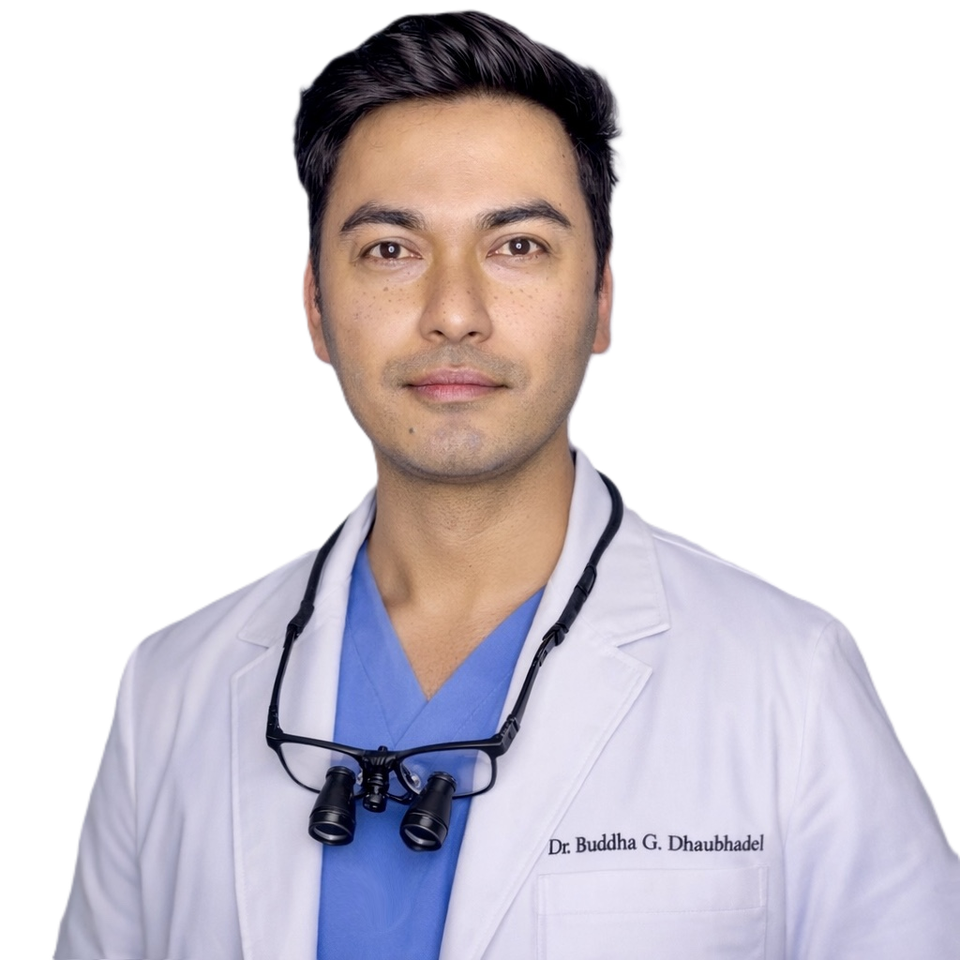 Portrait of Dr. Buddha G Dhaubadhel